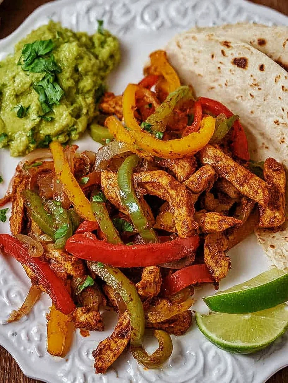 Air Fryer Chicken Fajitas