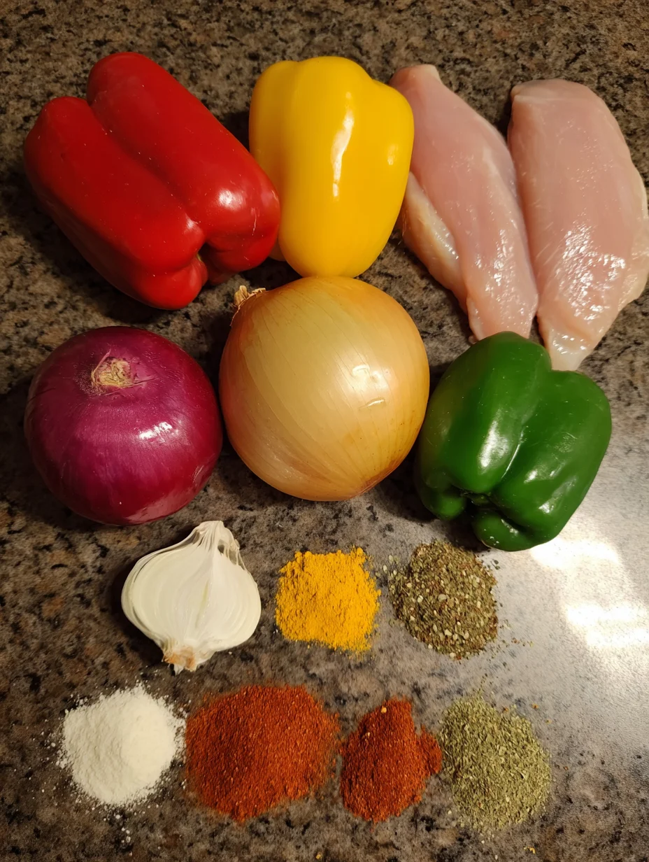 Air Fryer Chicken Fajitas