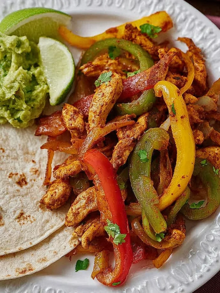 Air Fryer Chicken Fajitas