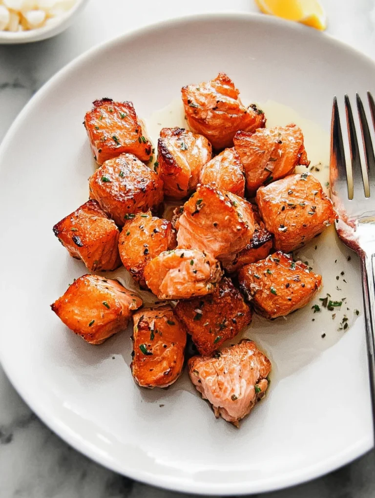 Air Fryer Salmon Bites