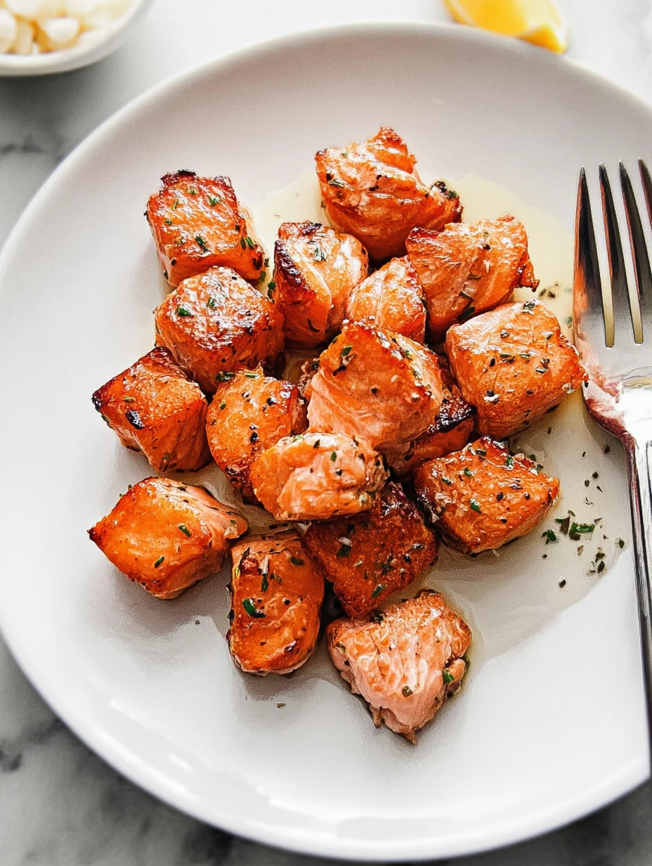 Air Fryer Salmon Bites