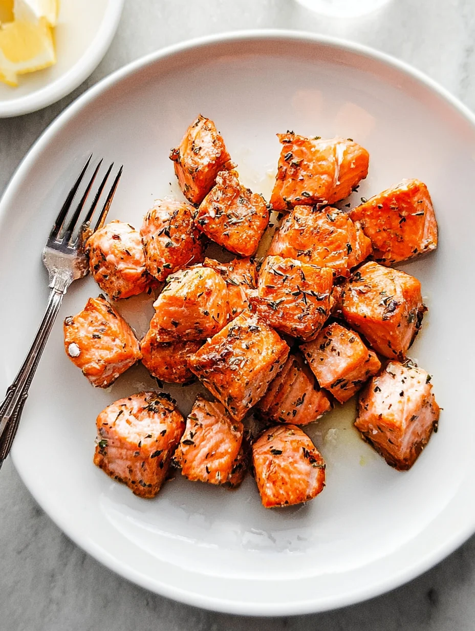 Air Fryer Salmon Bites