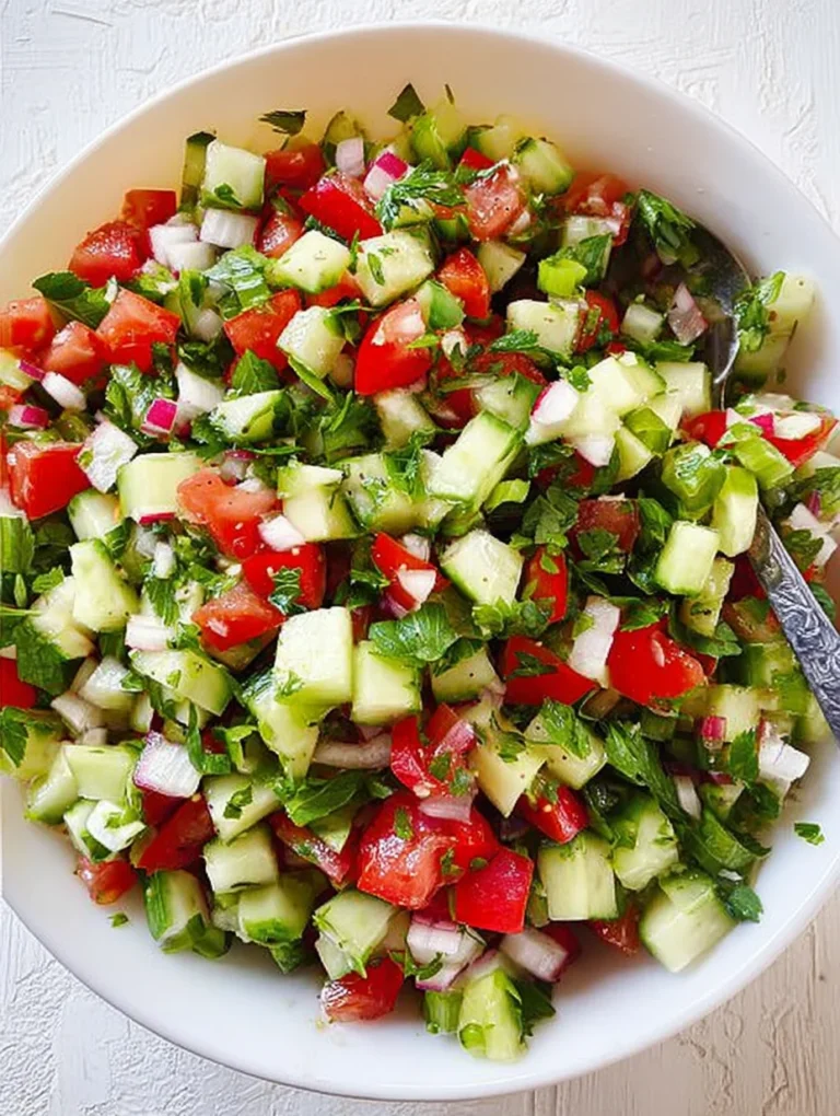 Arabic Chopped Salad
