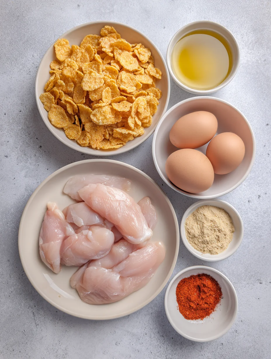 Baked Crunchy Hot Honey Chicken