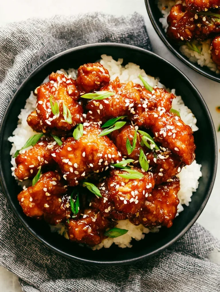 Baked Honey Sesame Chicken