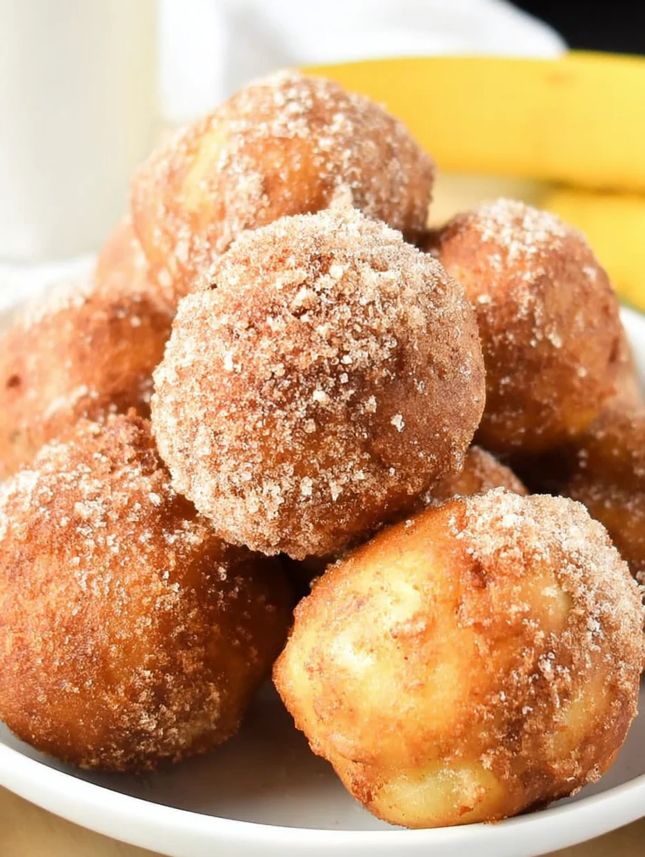Banana Donut Holes