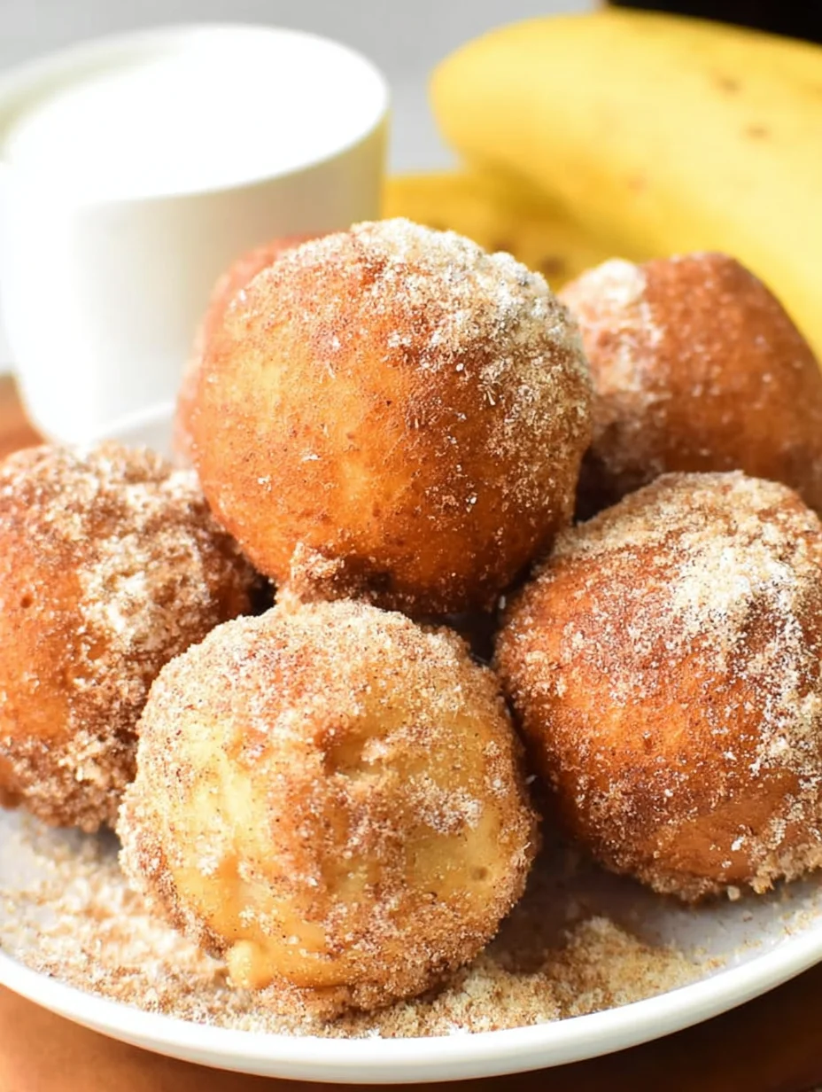 Banana Donut Holes