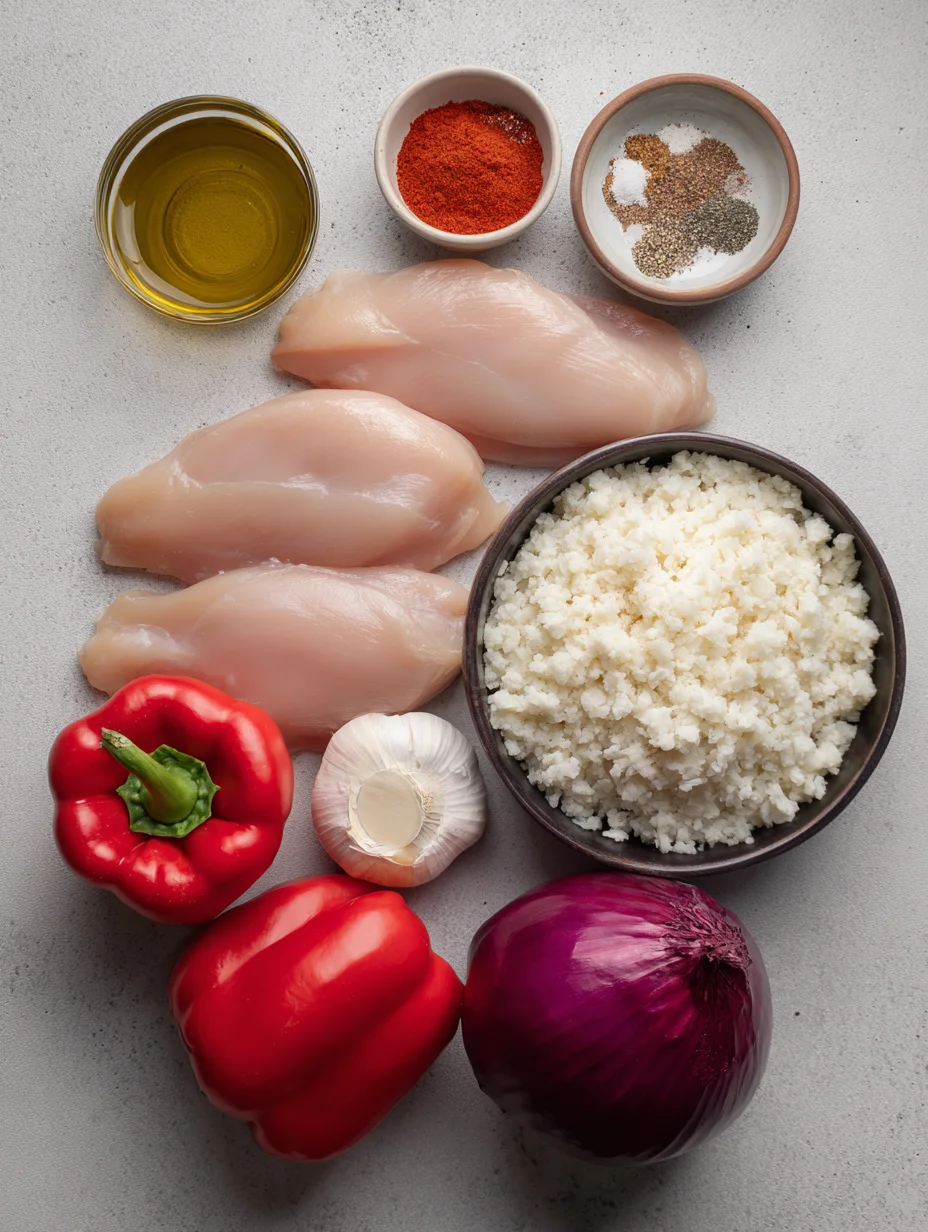 Chicken and Cauliflower Rice Bowls