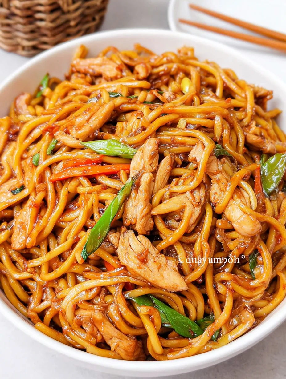 Chicken Lo Mein