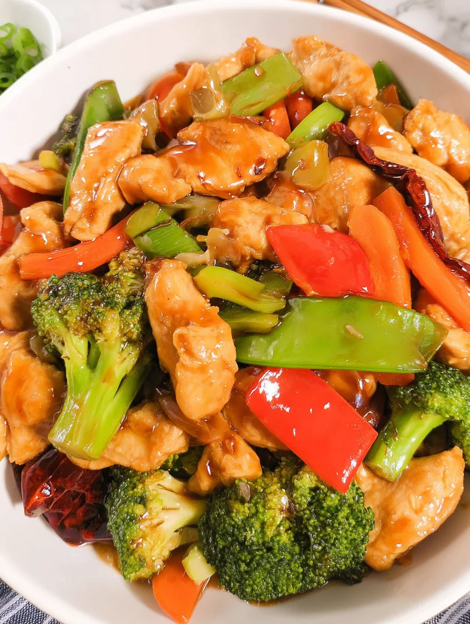 Chicken with Mixed Vegetable Stir Fry