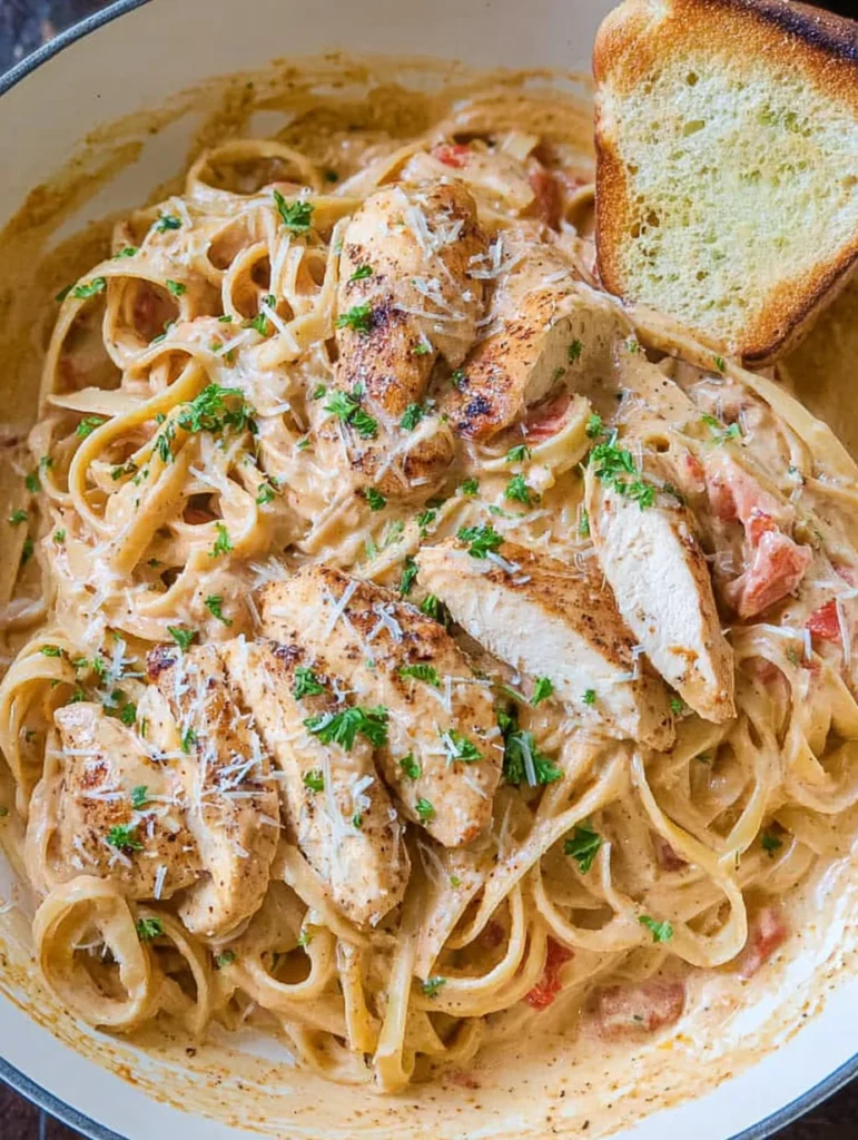 Creamy Cajun Chicken Pasta