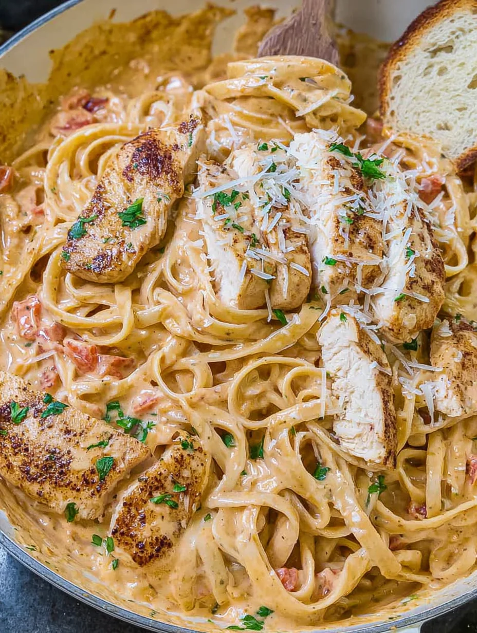 Creamy Cajun Chicken Pasta