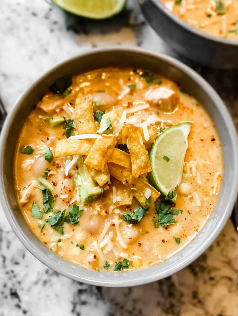 Creamy White Chicken Chili