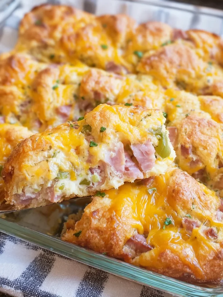 Crescent Roll Breakfast Casserole
