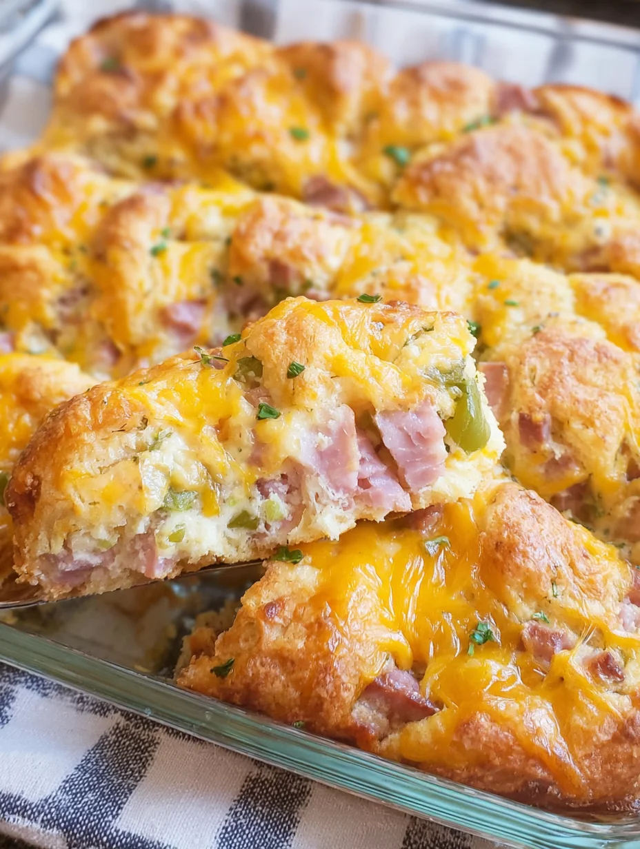 Crescent Roll Breakfast Casserole
