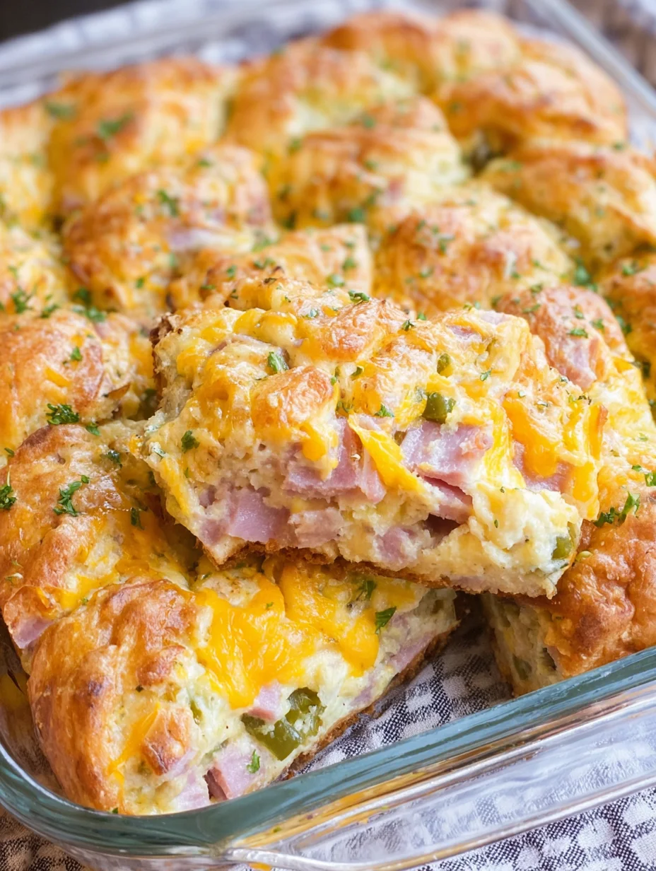 Crescent Roll Breakfast Casserole