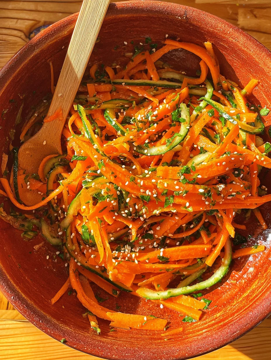 Cucumber Carrot Salad