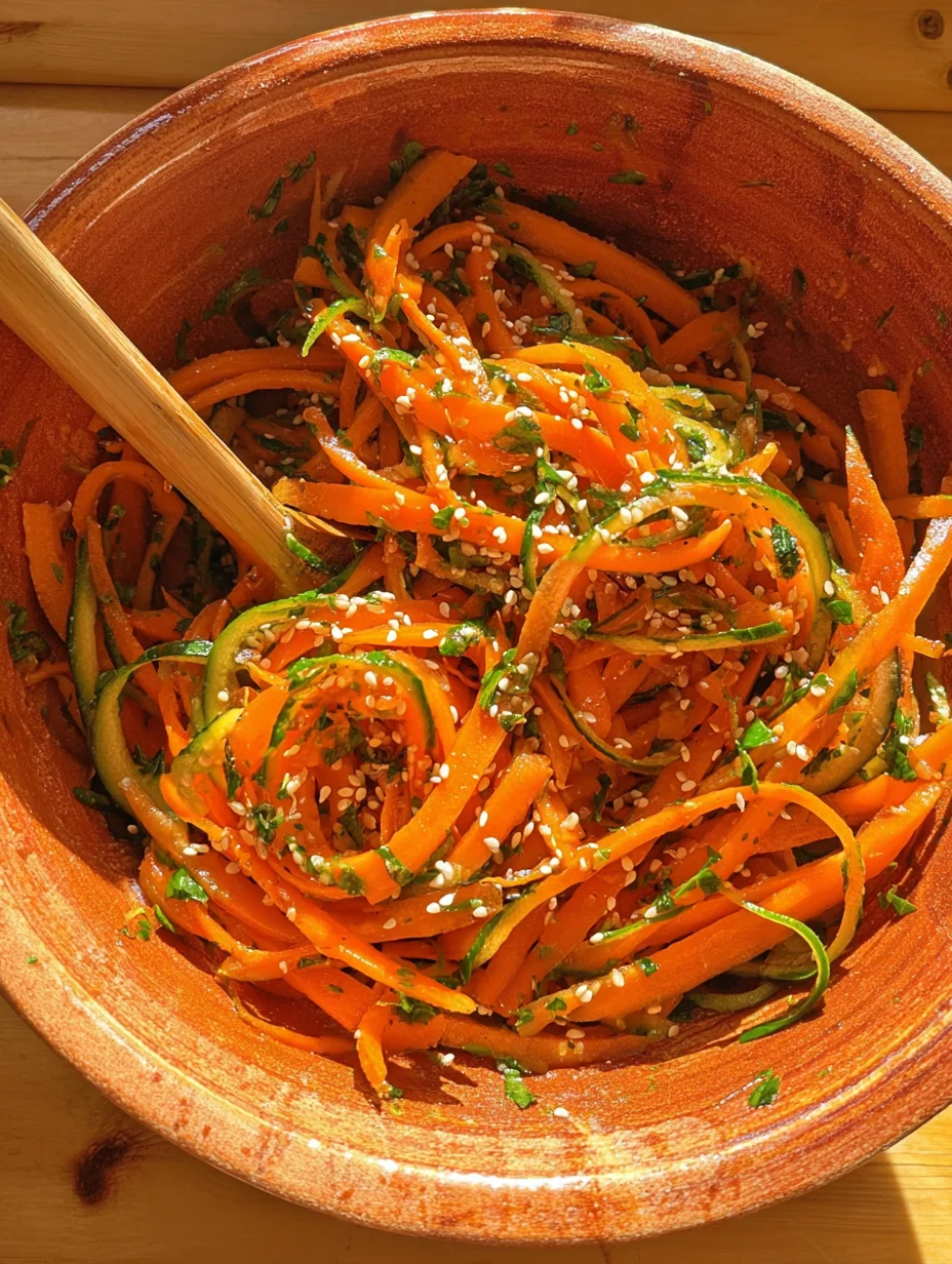 Cucumber Carrot Salad