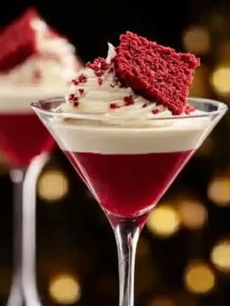 Decadent Red Velvet Martini