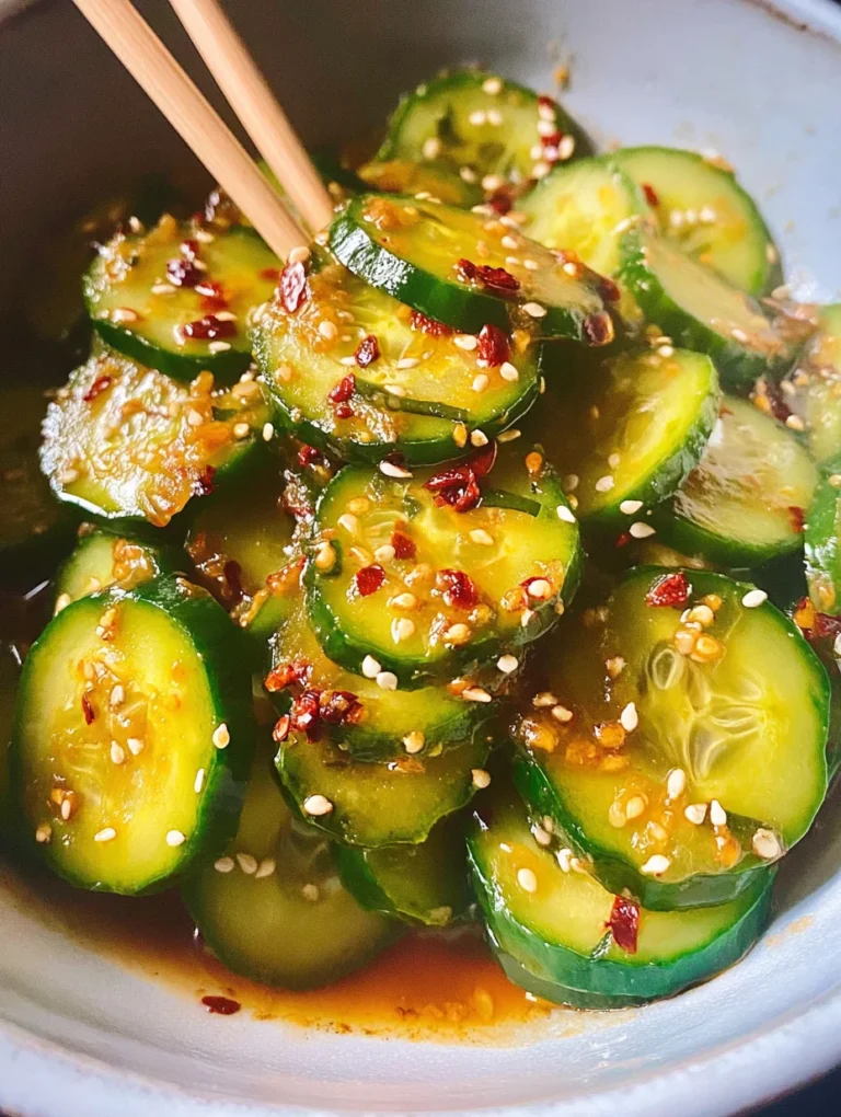 Easy Asian Cucumber Salad