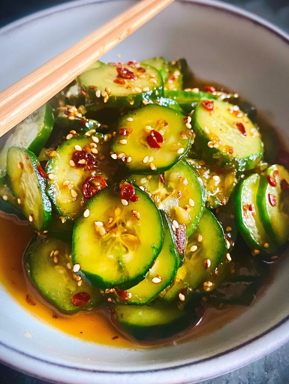 Easy Asian Cucumber Salad