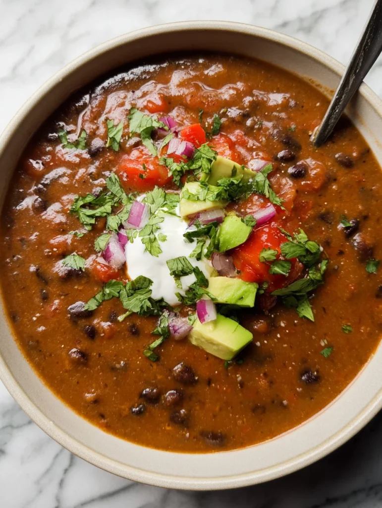 Easy Black Bean Soup