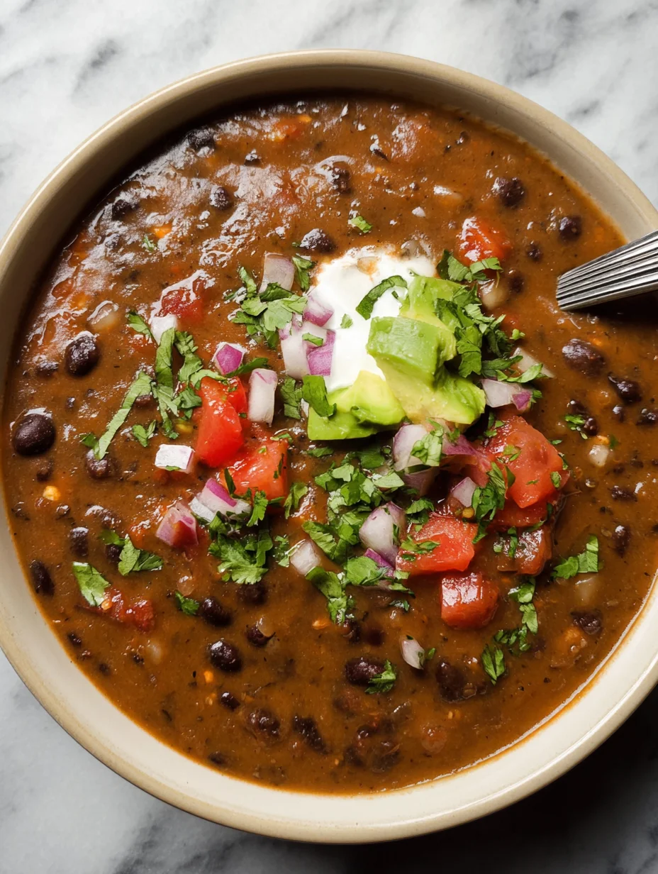 Easy Black Bean Soup
