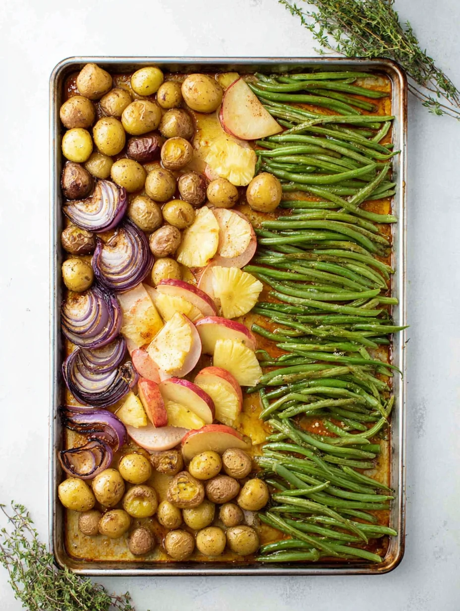 Easy Easter Dinner on a Sheet Pan
