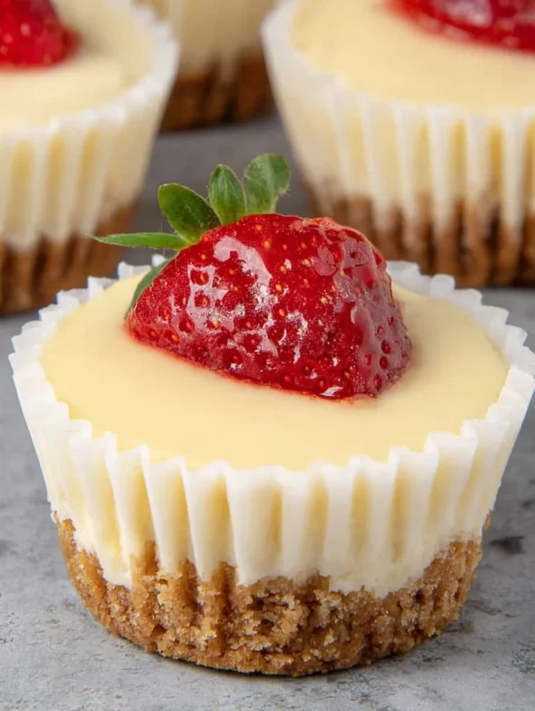 Easy Mini Cheesecakes