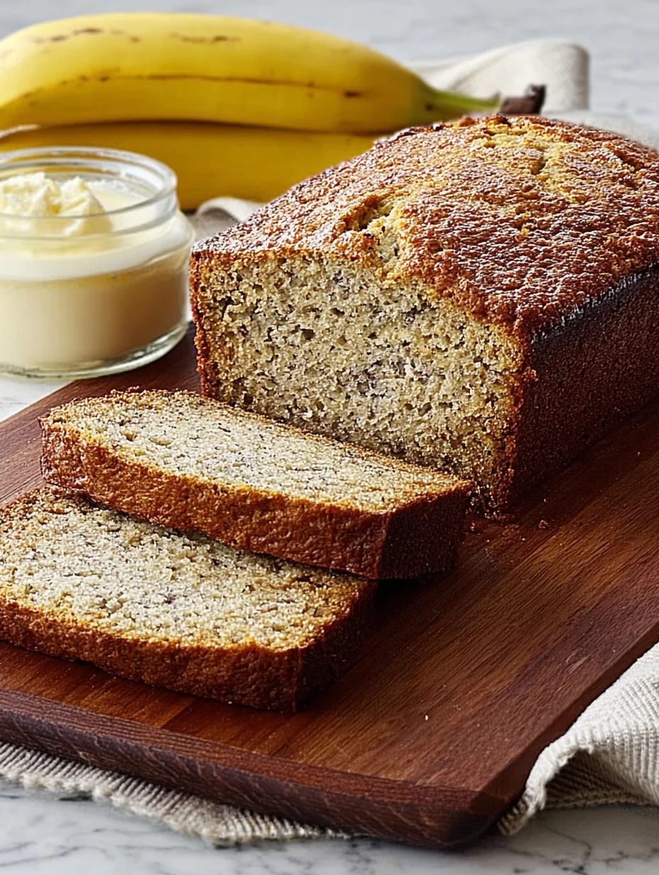 Easy Moist Banana Bread