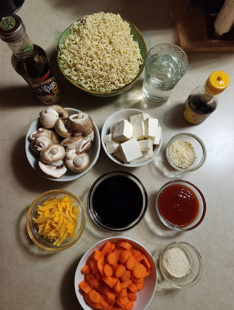 Easy Saucy Ramen Noodles