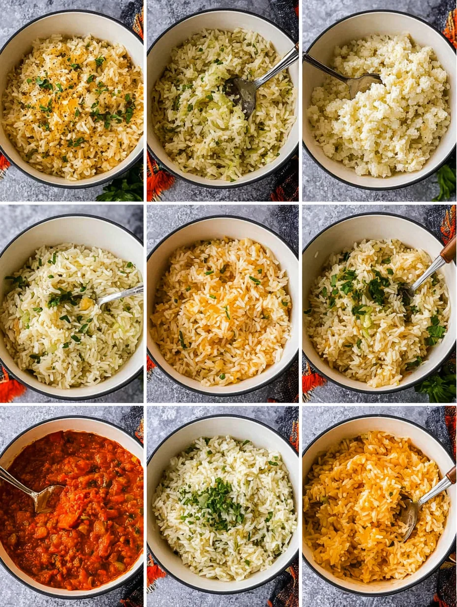 Flavored Rice Recipes