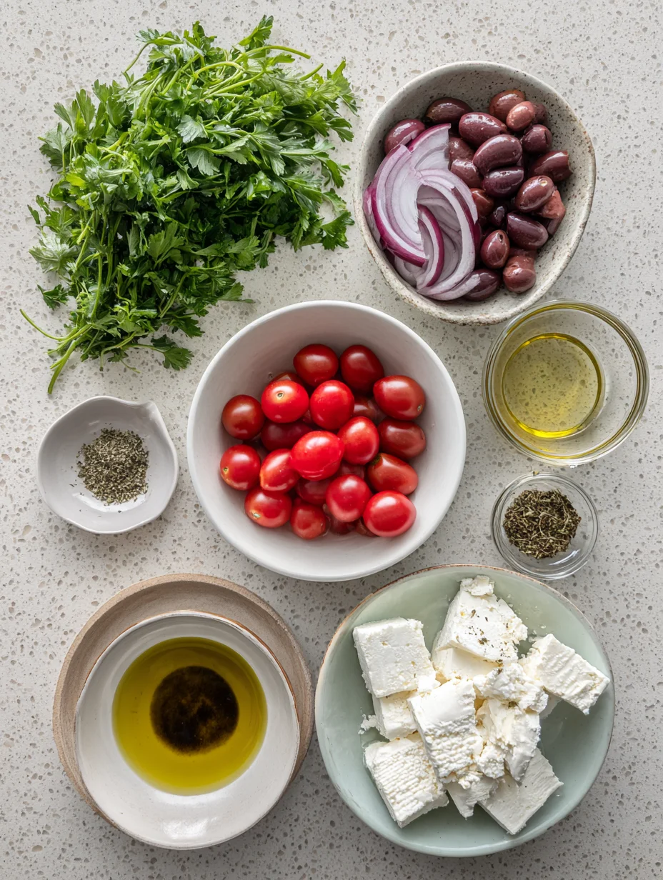 Greek Orzo Pasta Salad