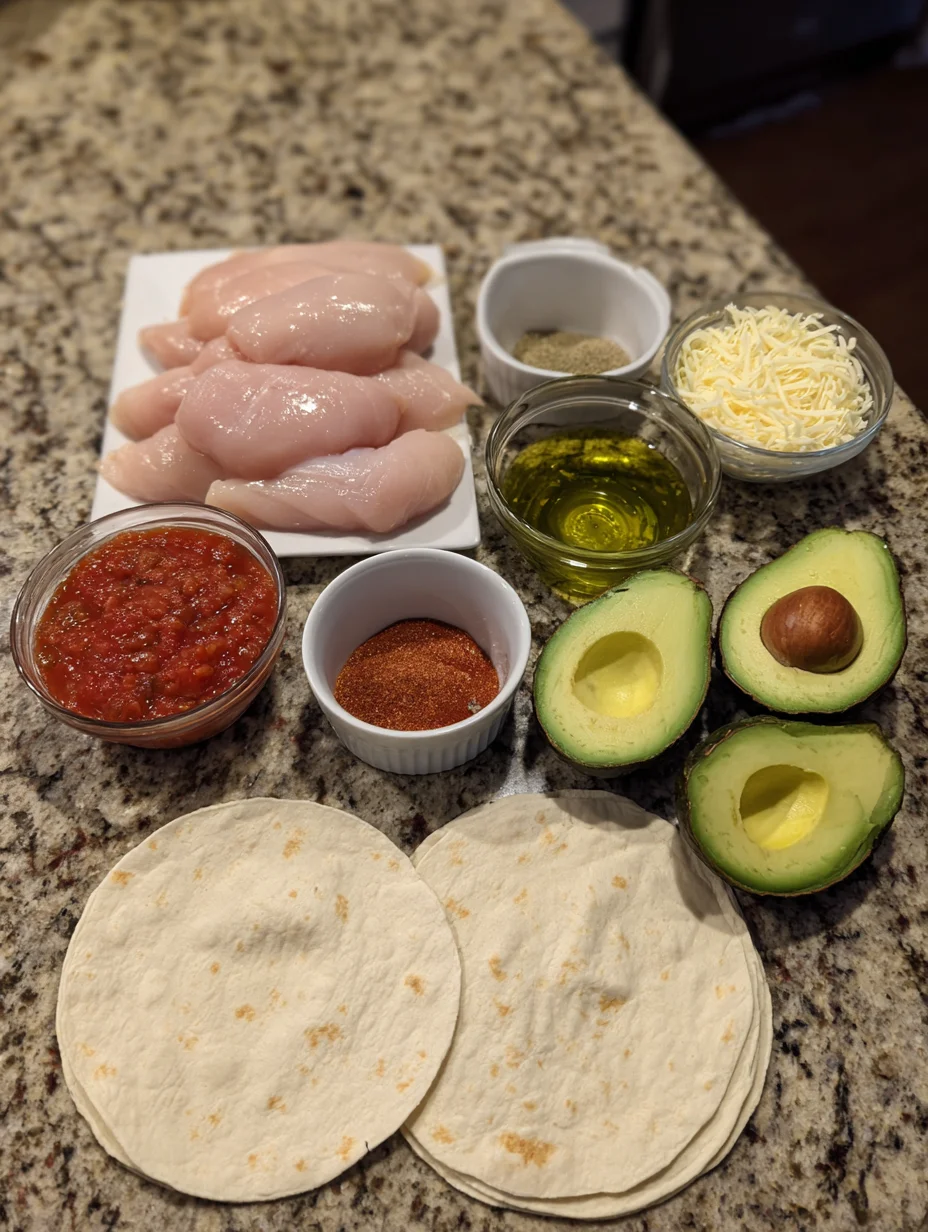 Grilled Avocado Chicken Wraps