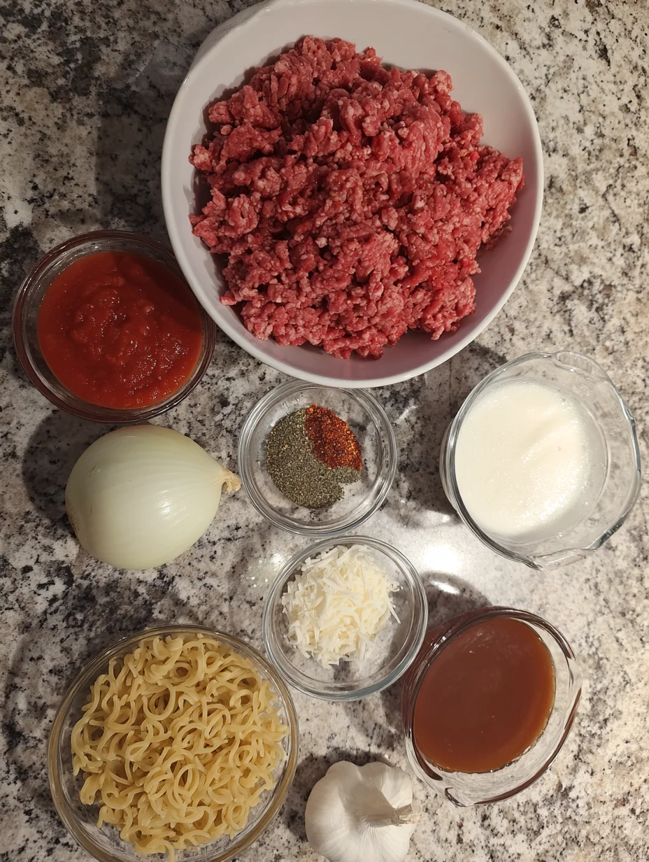 Ground Beef Orzo