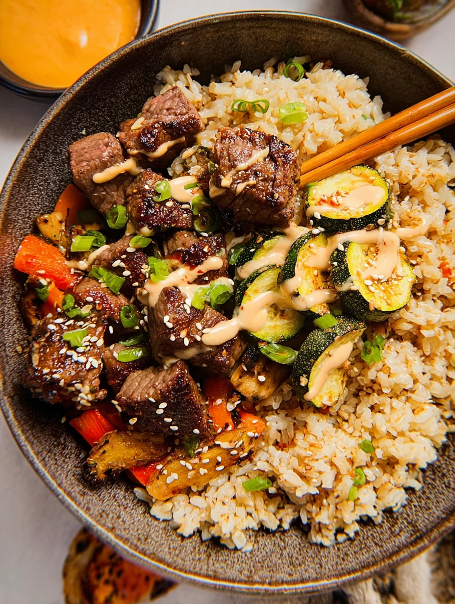 Hibachi Steak Bowls