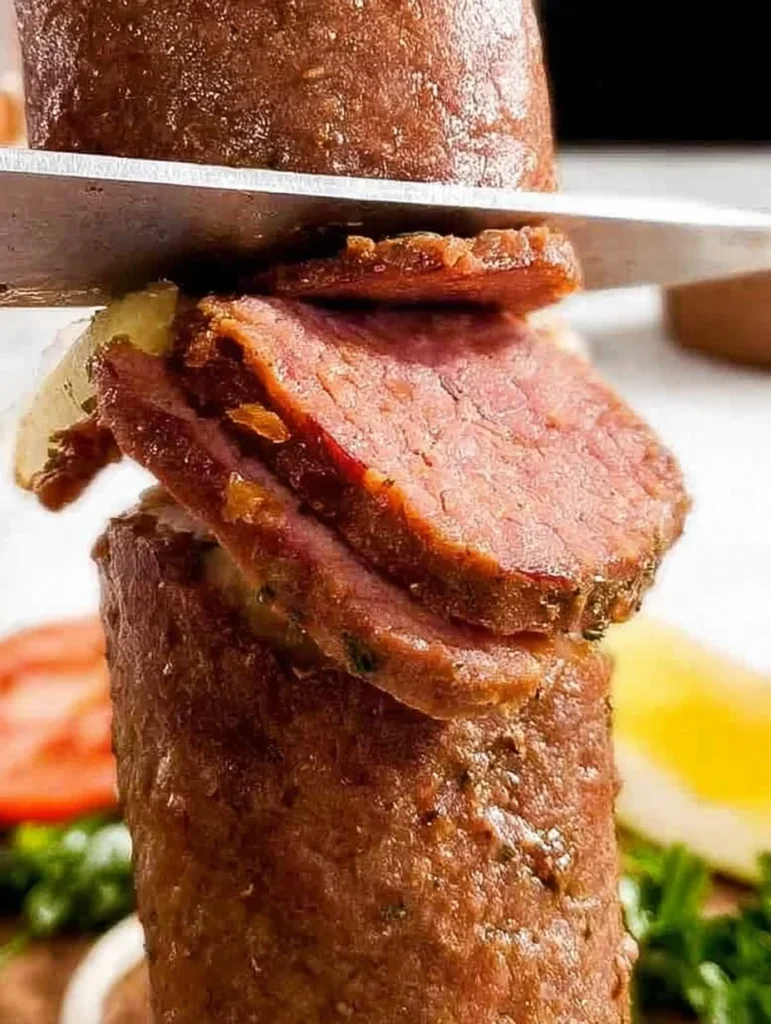 Homemade Rotisserie Doner Kebab Meat