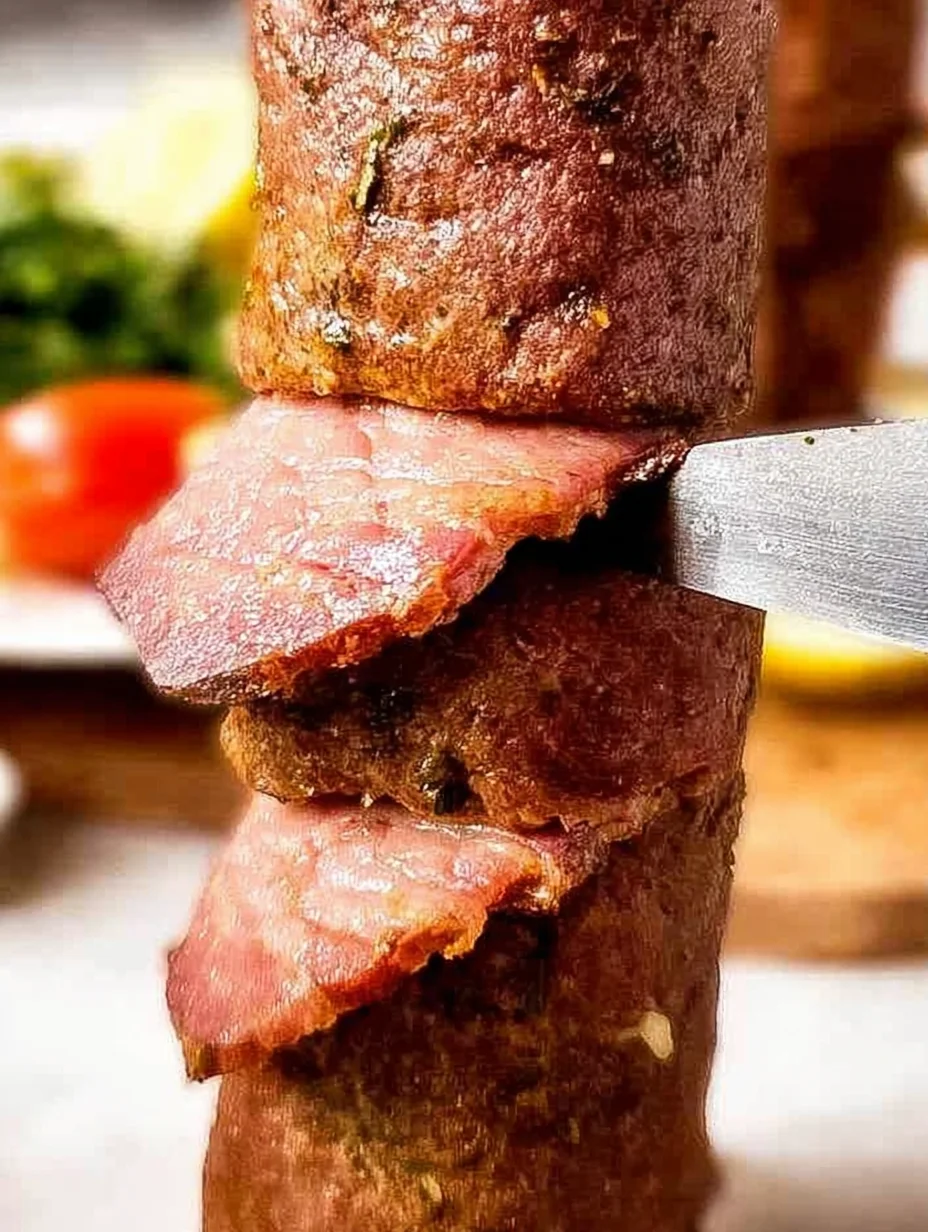 Homemade Rotisserie Doner Kebab Meat