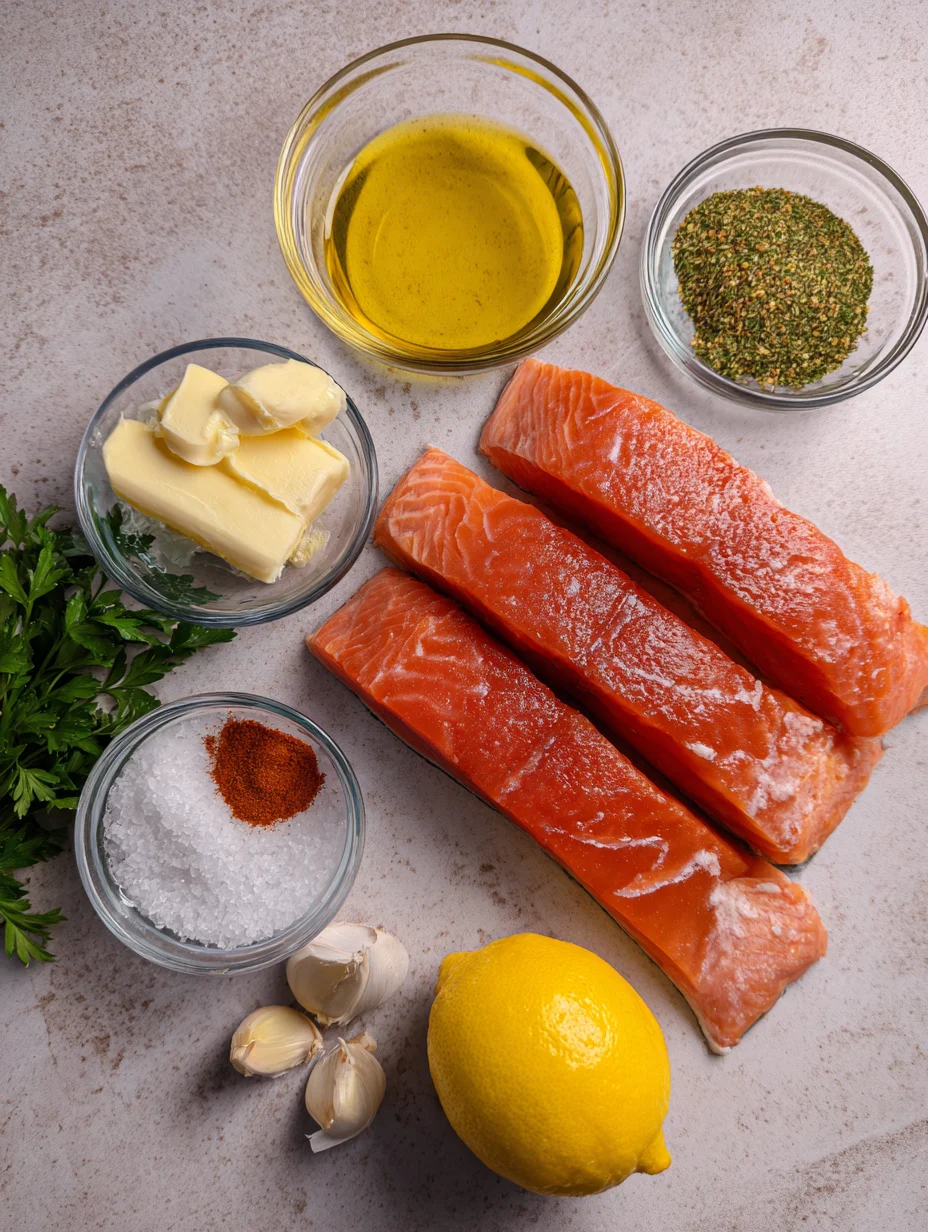 Honey Garlic Butter Baked Salmon