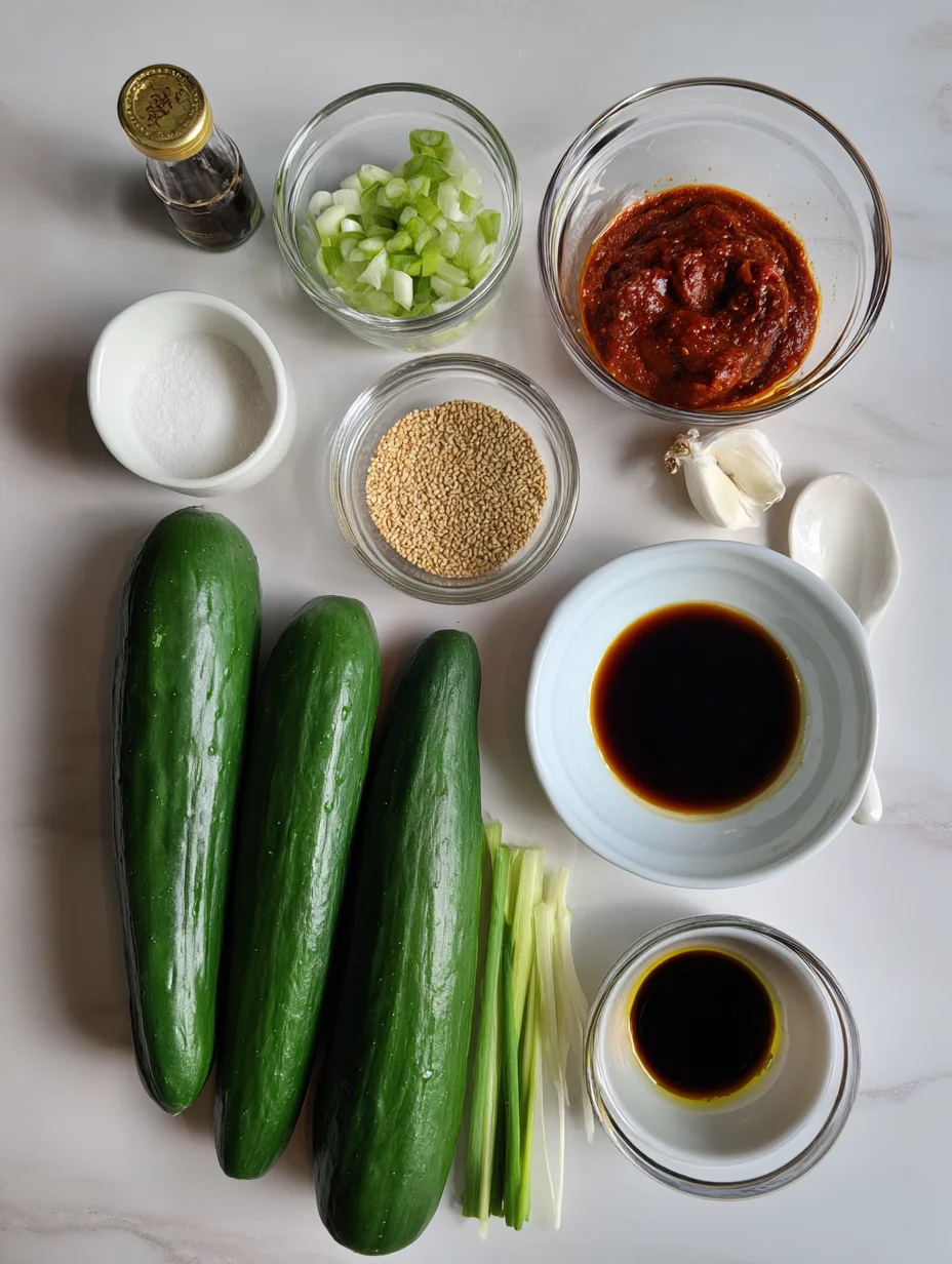 Korean Cucumber Salad