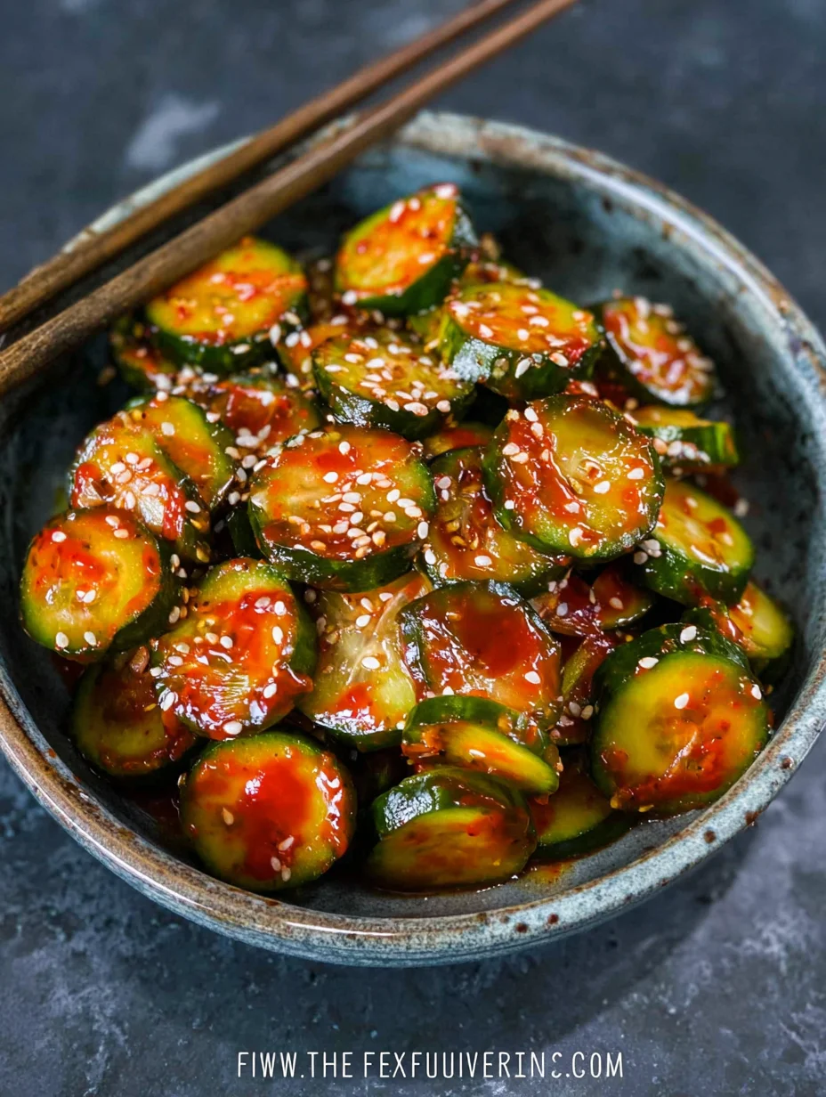 Korean Cucumber Salad