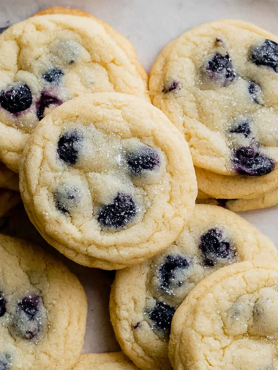 Lemon Blueberry Cookies