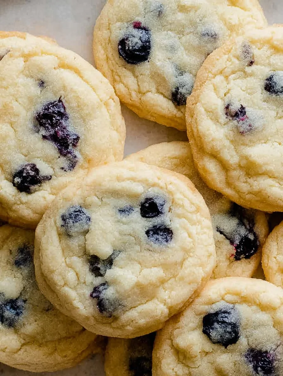 Lemon Blueberry Cookies