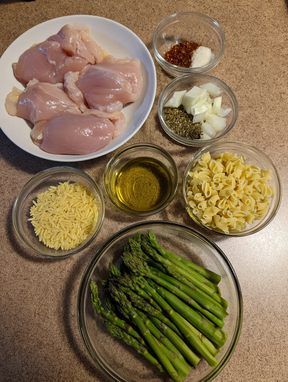 One Pot Chicken Orzo