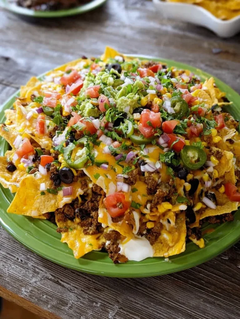 Oven-Baked Nachos