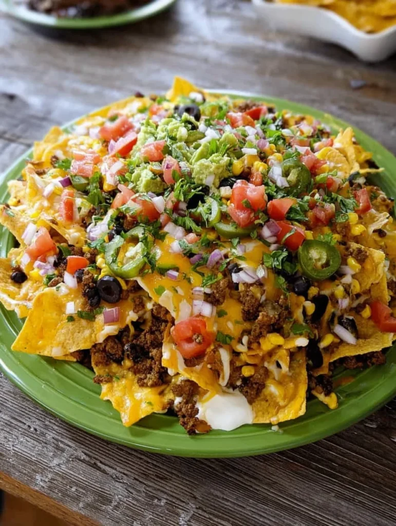 Oven-Baked Nachos