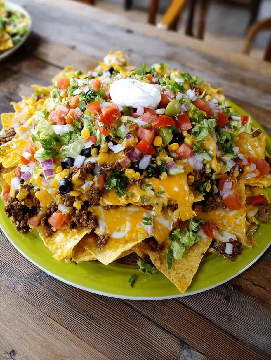 Oven-Baked Nachos