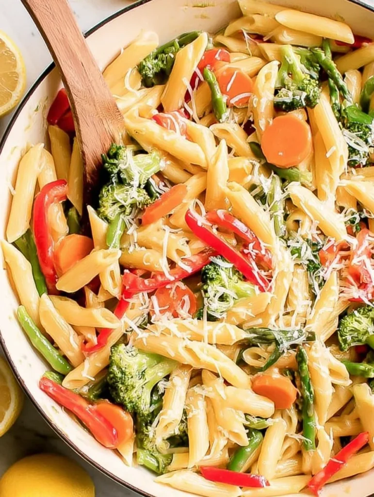 Penne Pasta Primavera