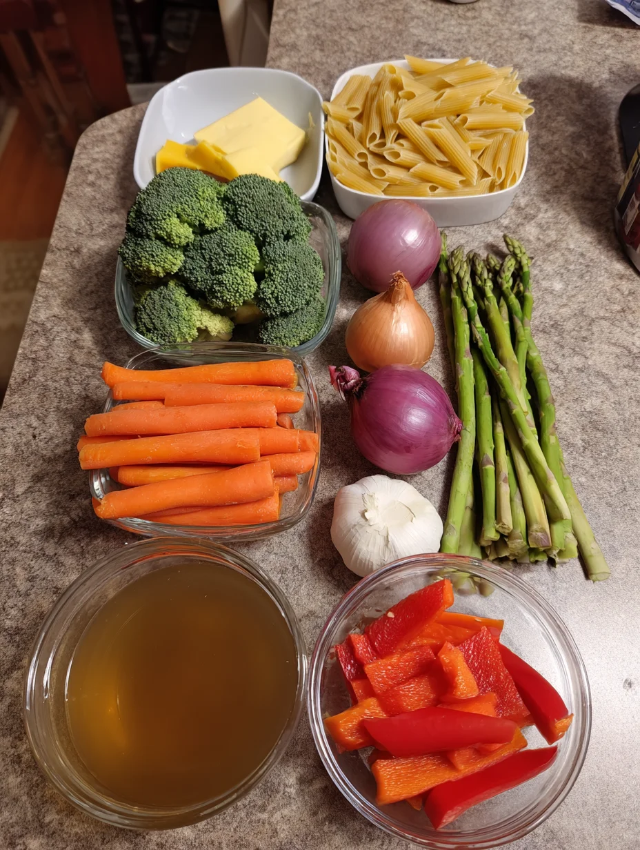 Penne Pasta Primavera