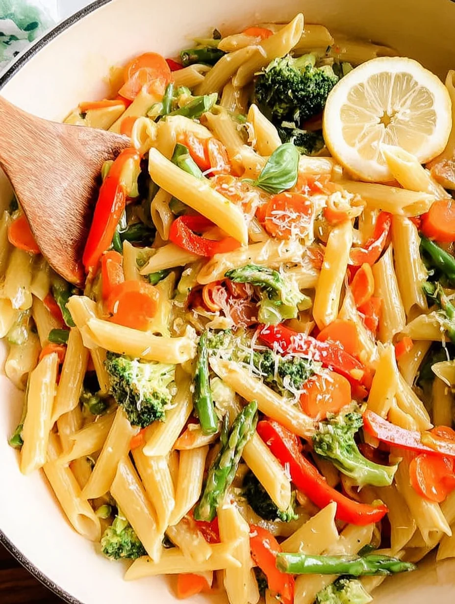 Penne Pasta Primavera